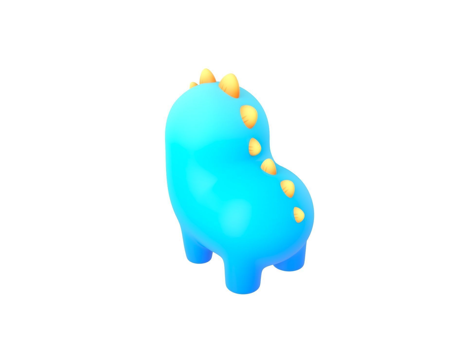 Monster Character 017 3D model_6