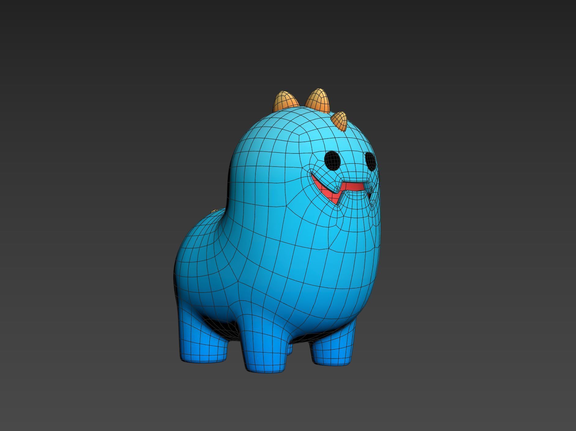 Monster Character 017 3D model_25