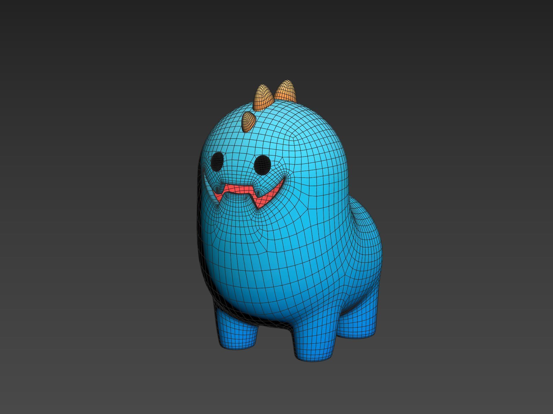 Monster Character 017 3D model_23