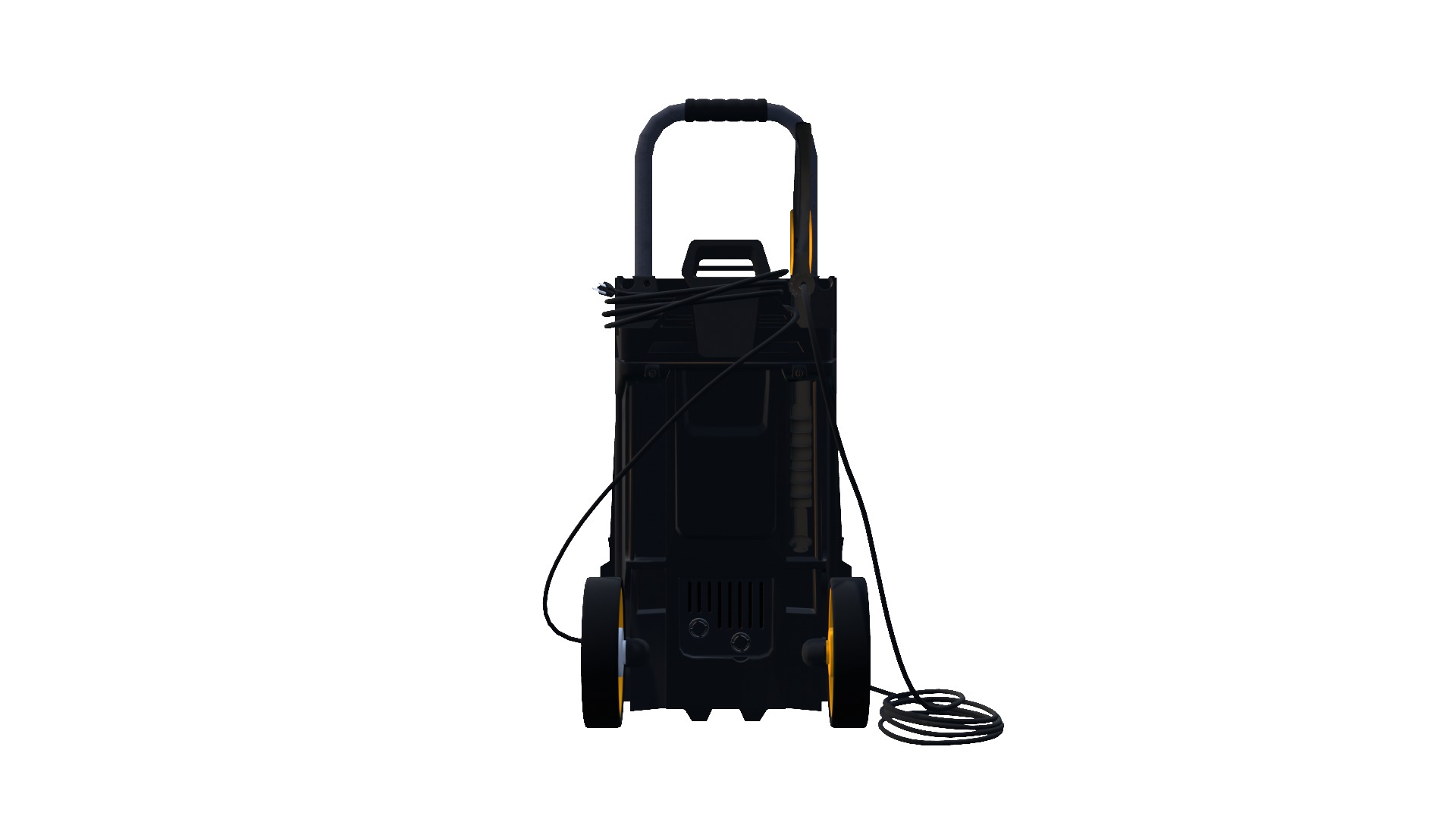 High Pressure Washer Low Poly 3D Model Low-poly 3D model_6