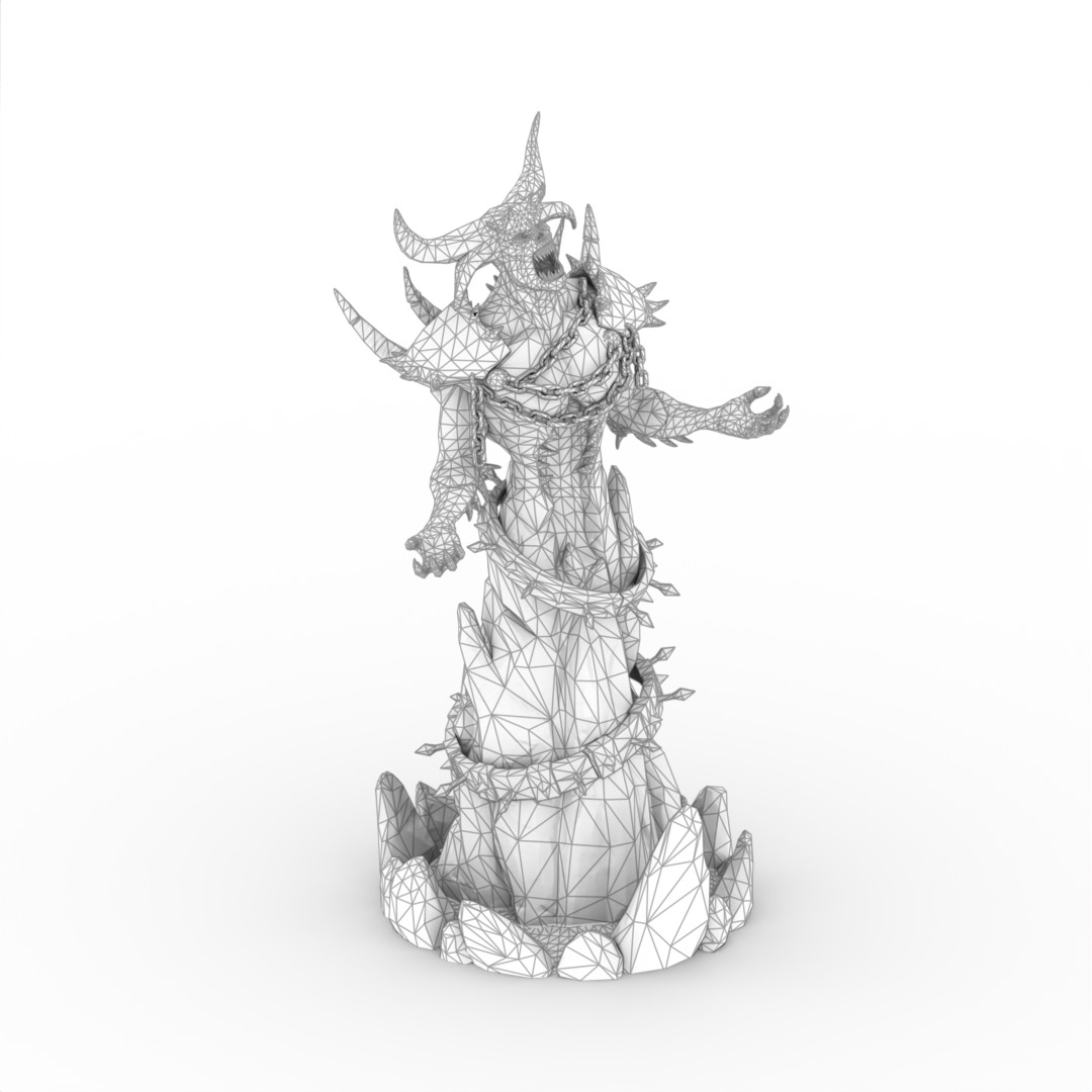 Briar Tower Rigged Animated Low-poly 3D model_3