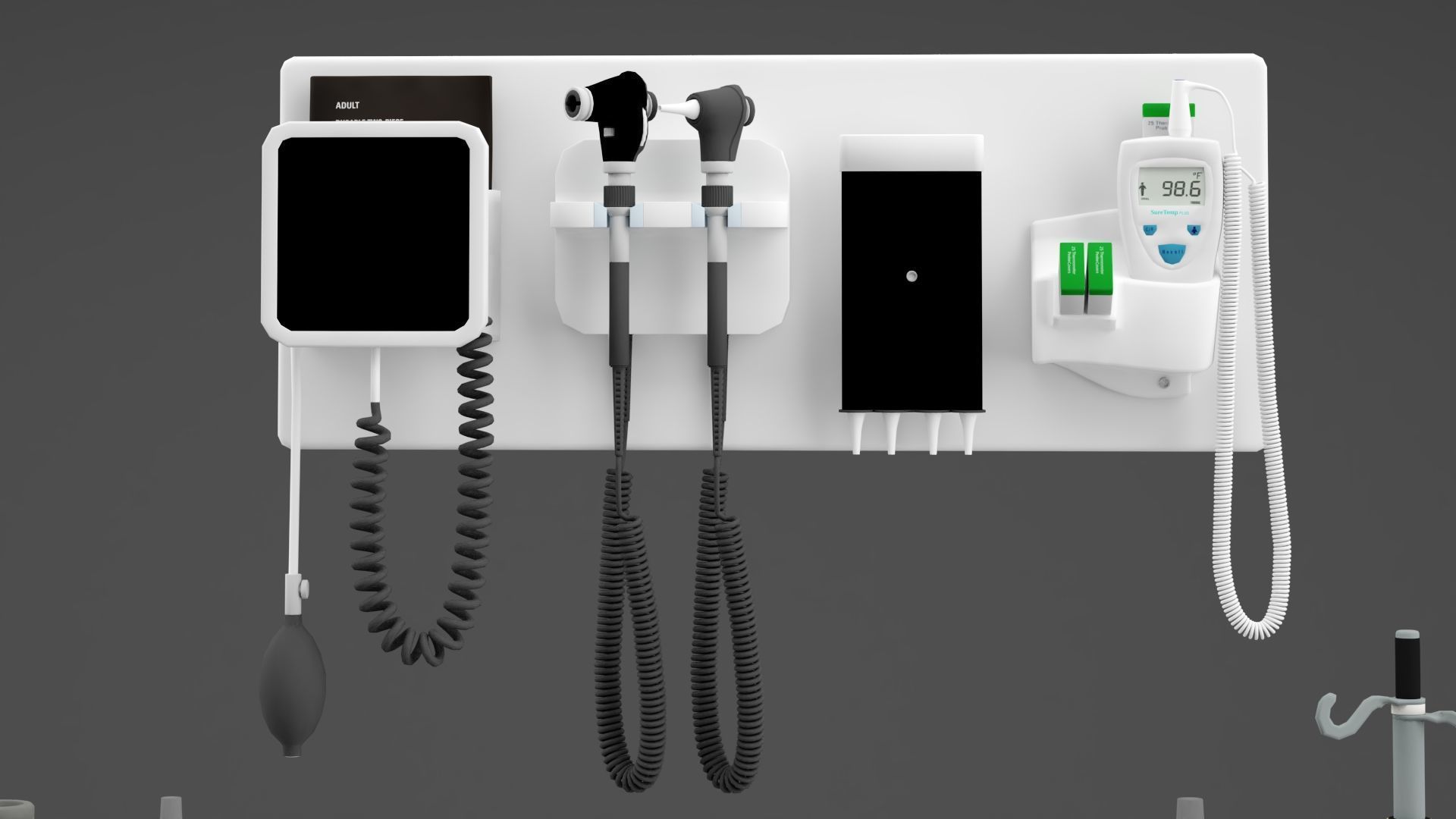 Intensive Care Unit Equipment 3D model_6