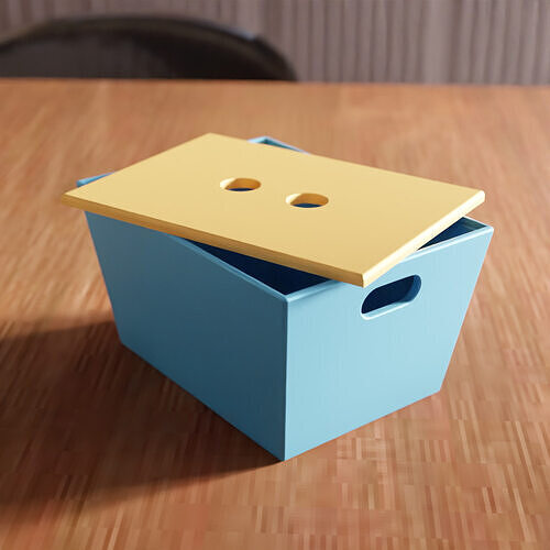 Box with Cover - 233 3D print model