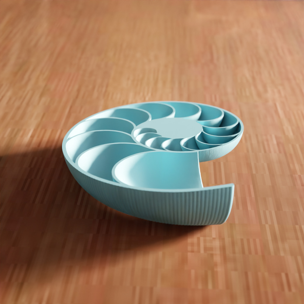Sea Shell Decor - 231 3D print model_1