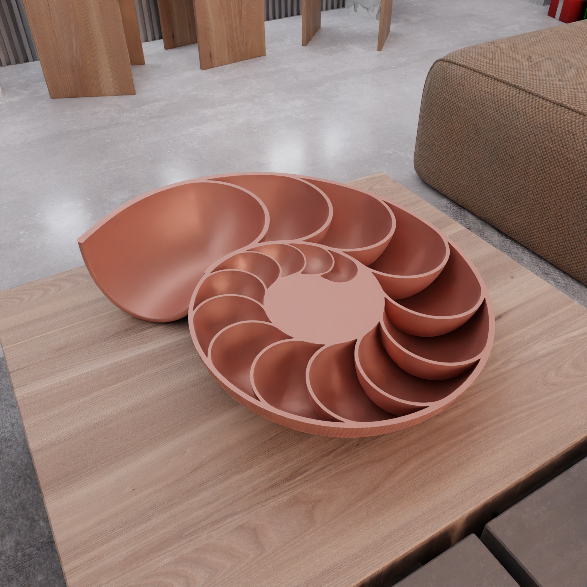 Sea Shell Decor - 231 3D print model_8