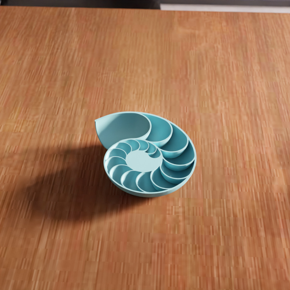 Sea Shell Decor - 231 3D print model_6