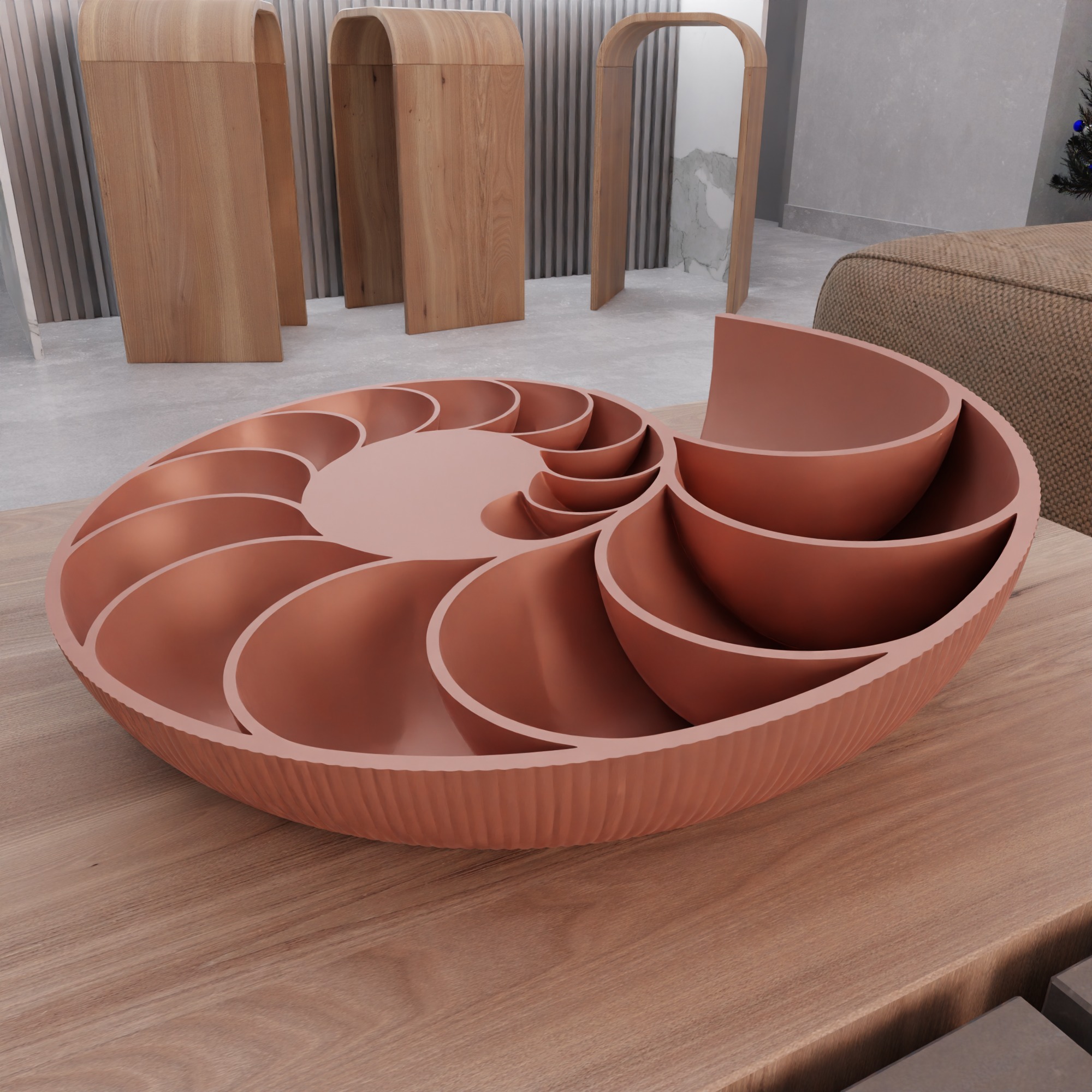 Sea Shell Decor - 231 3D print model_9