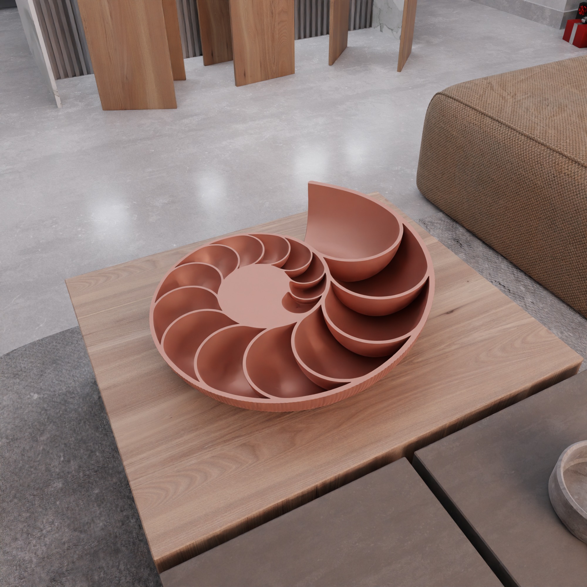 Sea Shell Decor - 231 3D print model_12