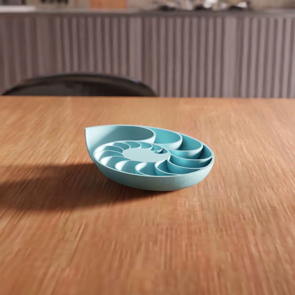 Sea Shell Decor - 231 3D print model_7