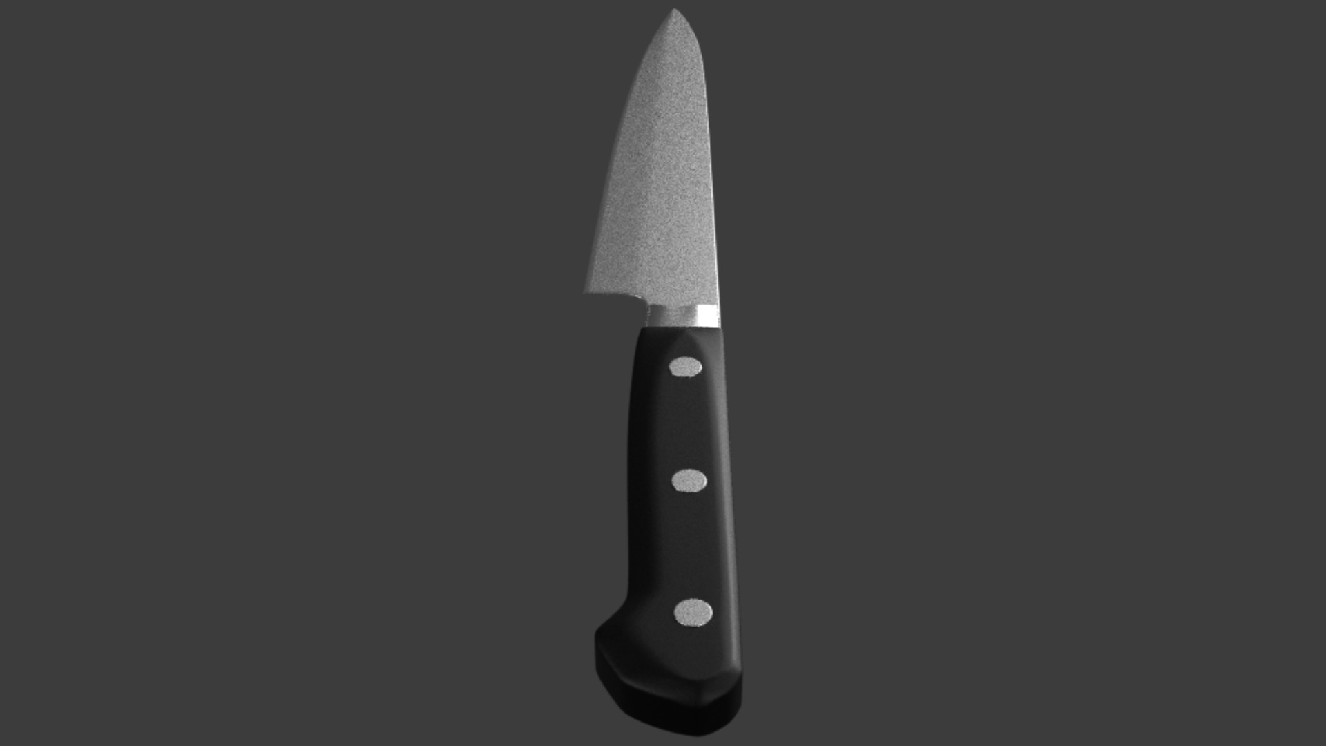 Knife 3D Low-poly 3D model_6