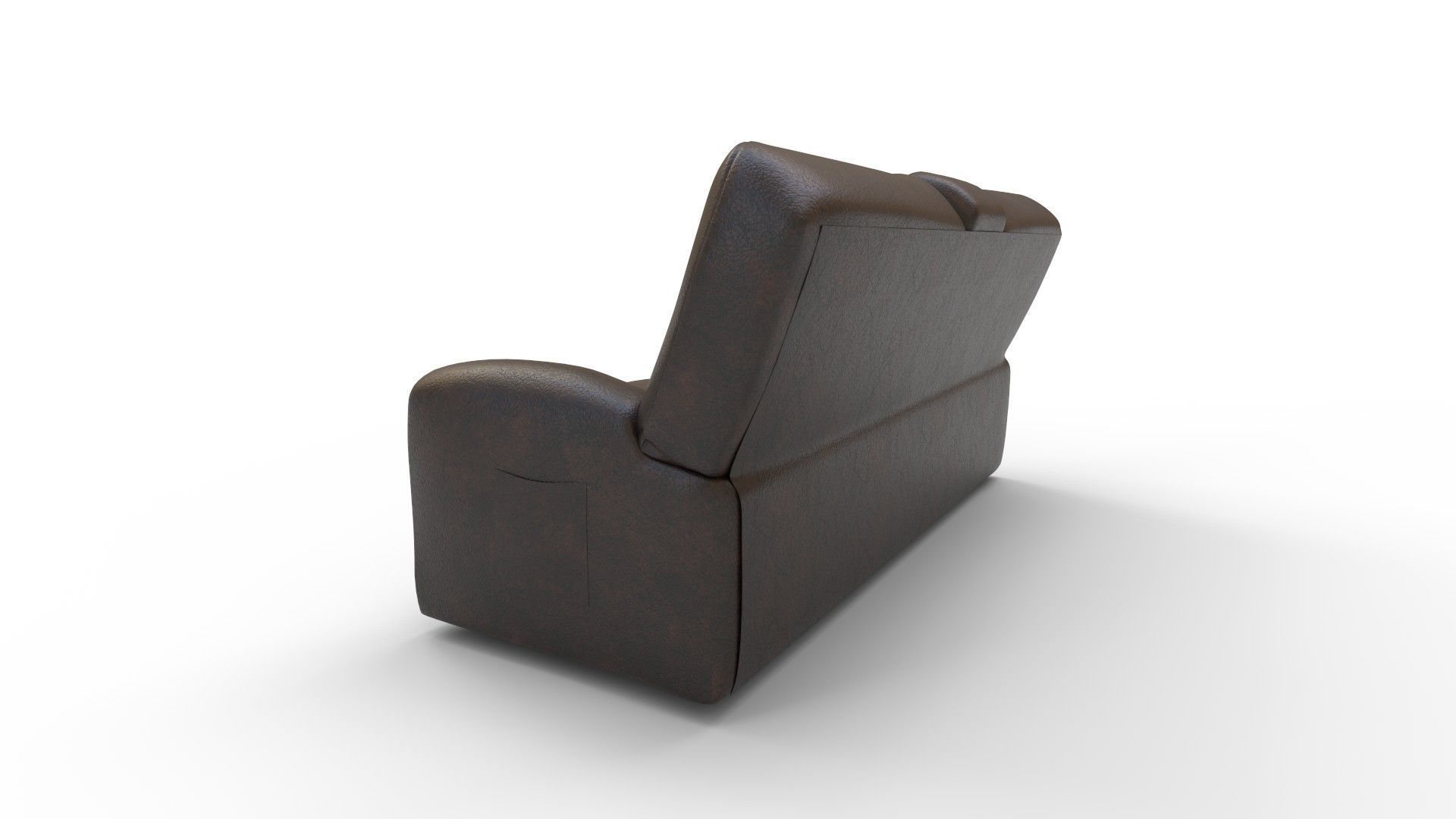 Easy-Going Stretch Recliner Loveseat  3D model_5