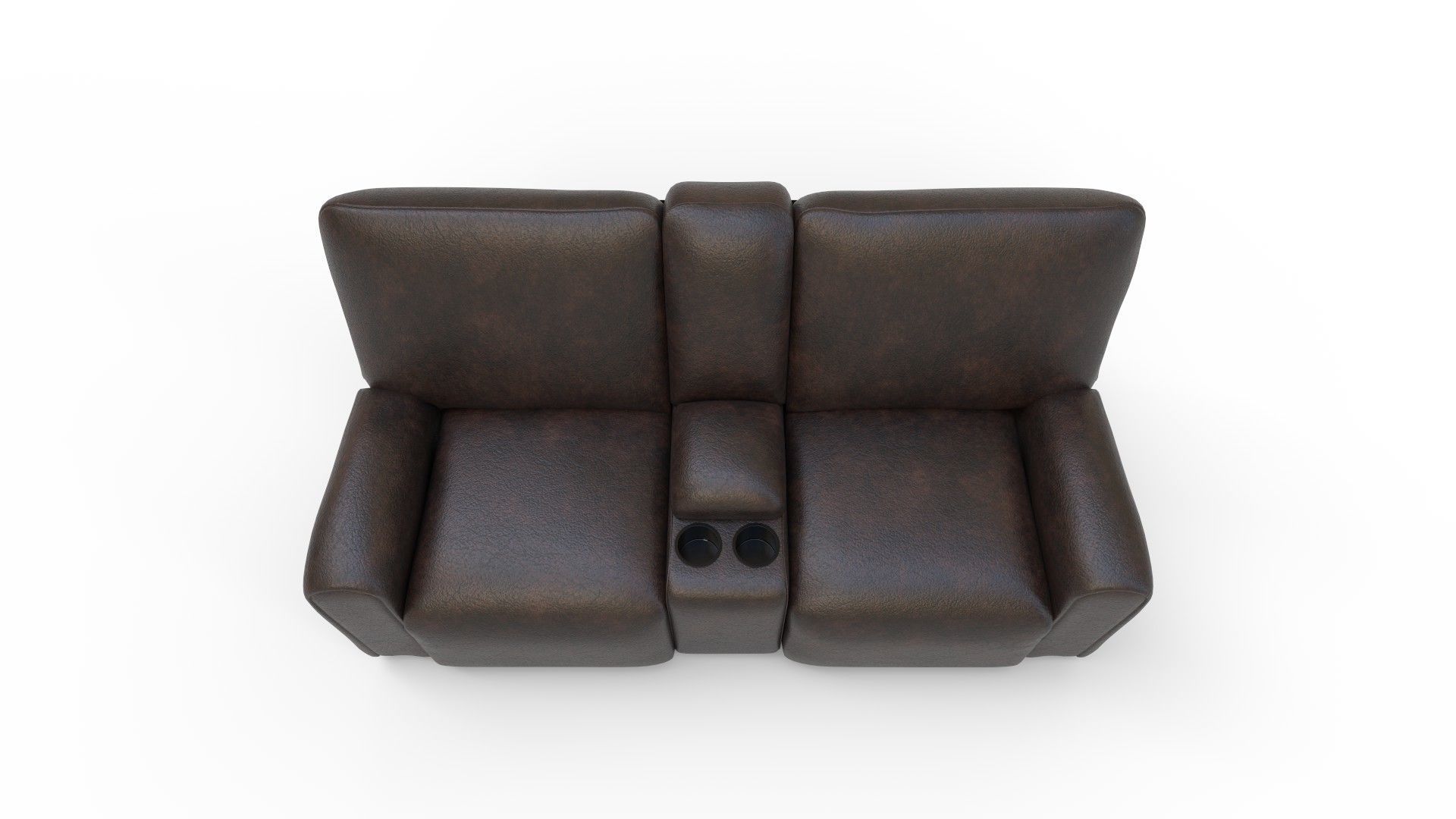 Easy-Going Stretch Recliner Loveseat  3D model_8