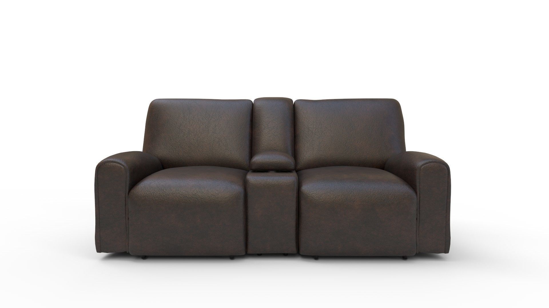 Easy-Going Stretch Recliner Loveseat  3D model_6