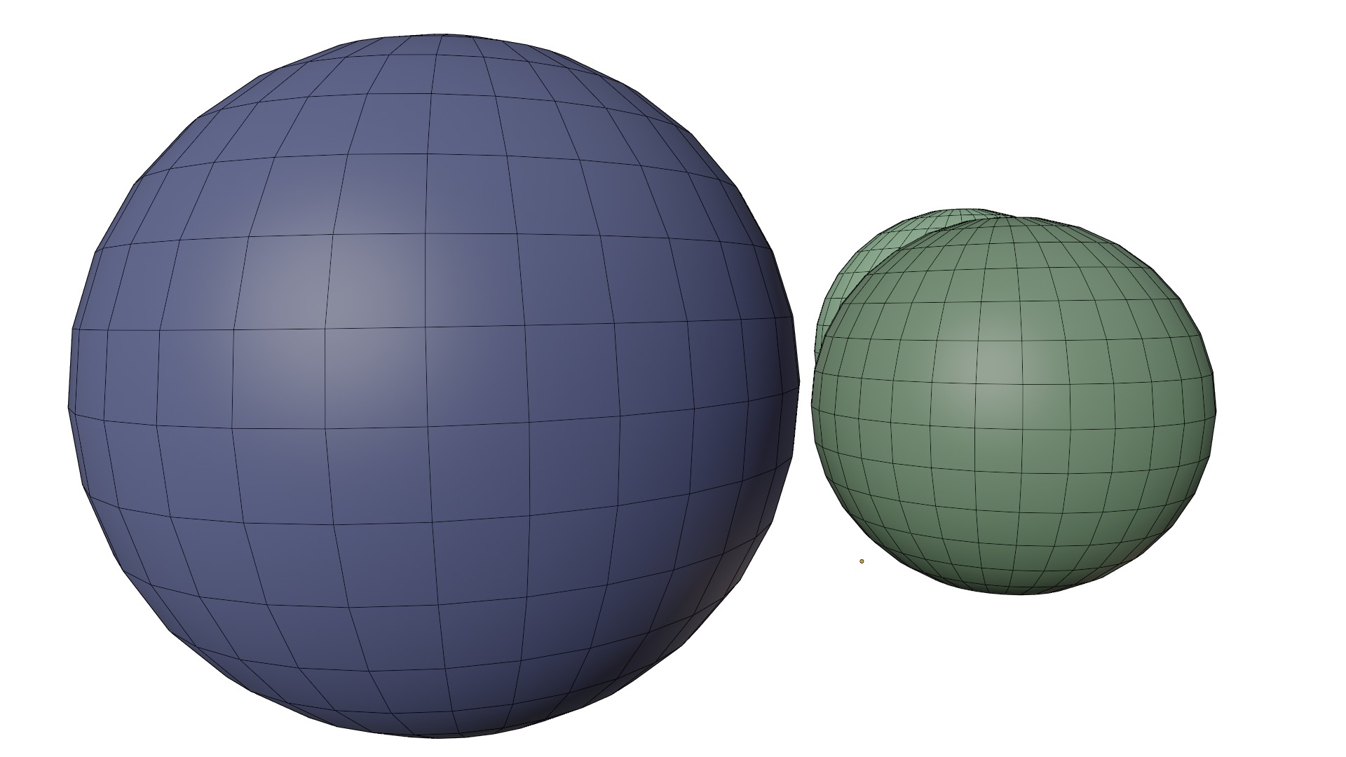 Marble Ball Low-poly 3D model_12