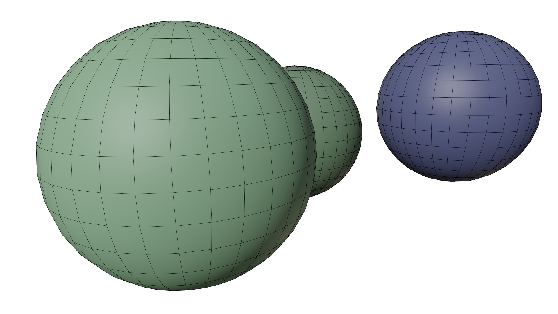 Marble Ball Low-poly 3D model_8