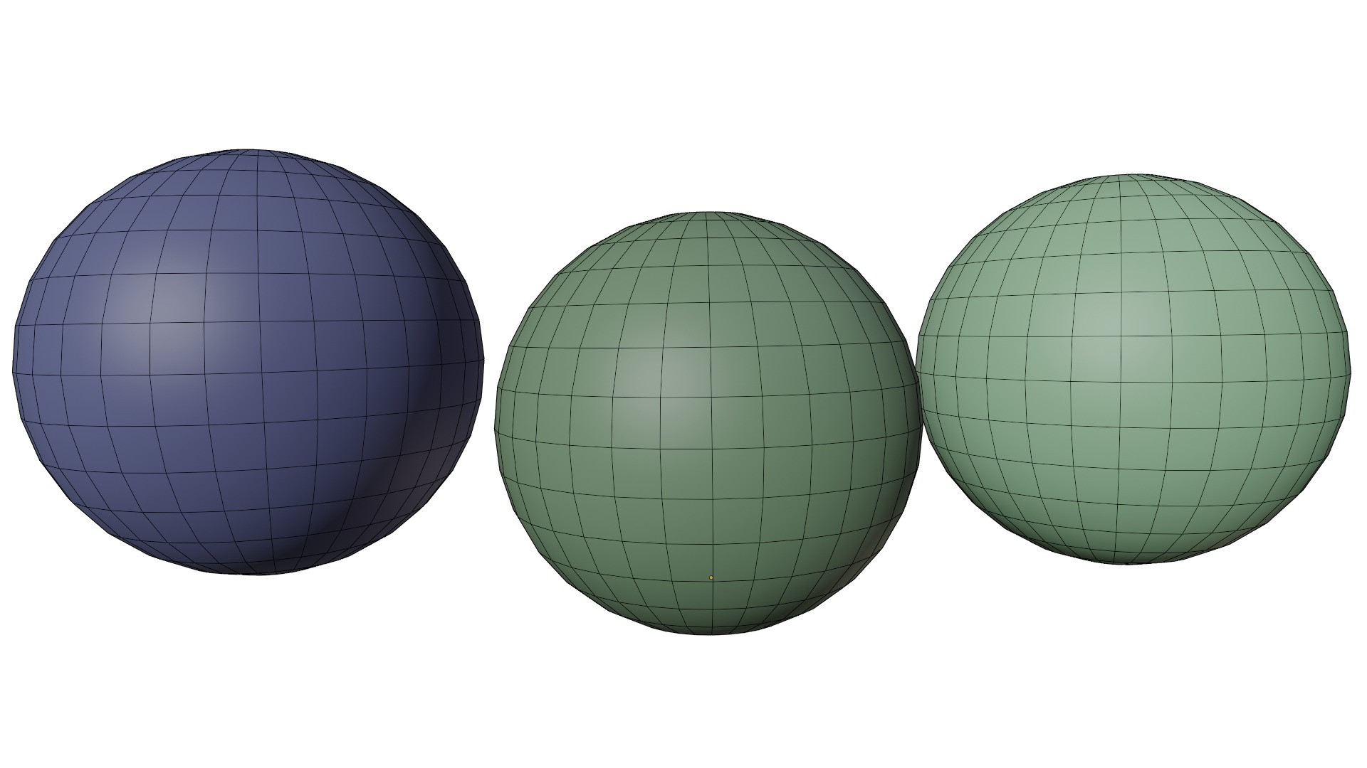 Marble Ball Low-poly 3D model_13