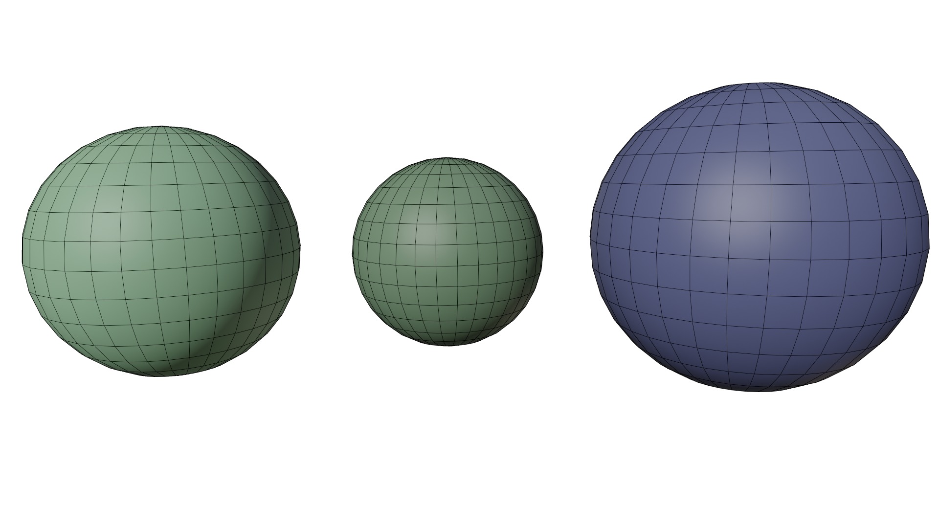 Marble Ball Low-poly 3D model_9