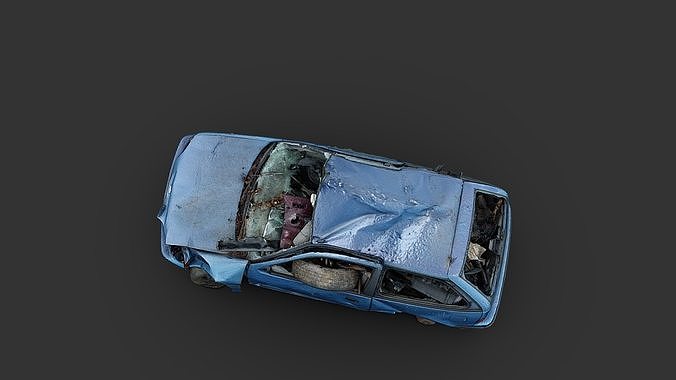 Old Car 3D model