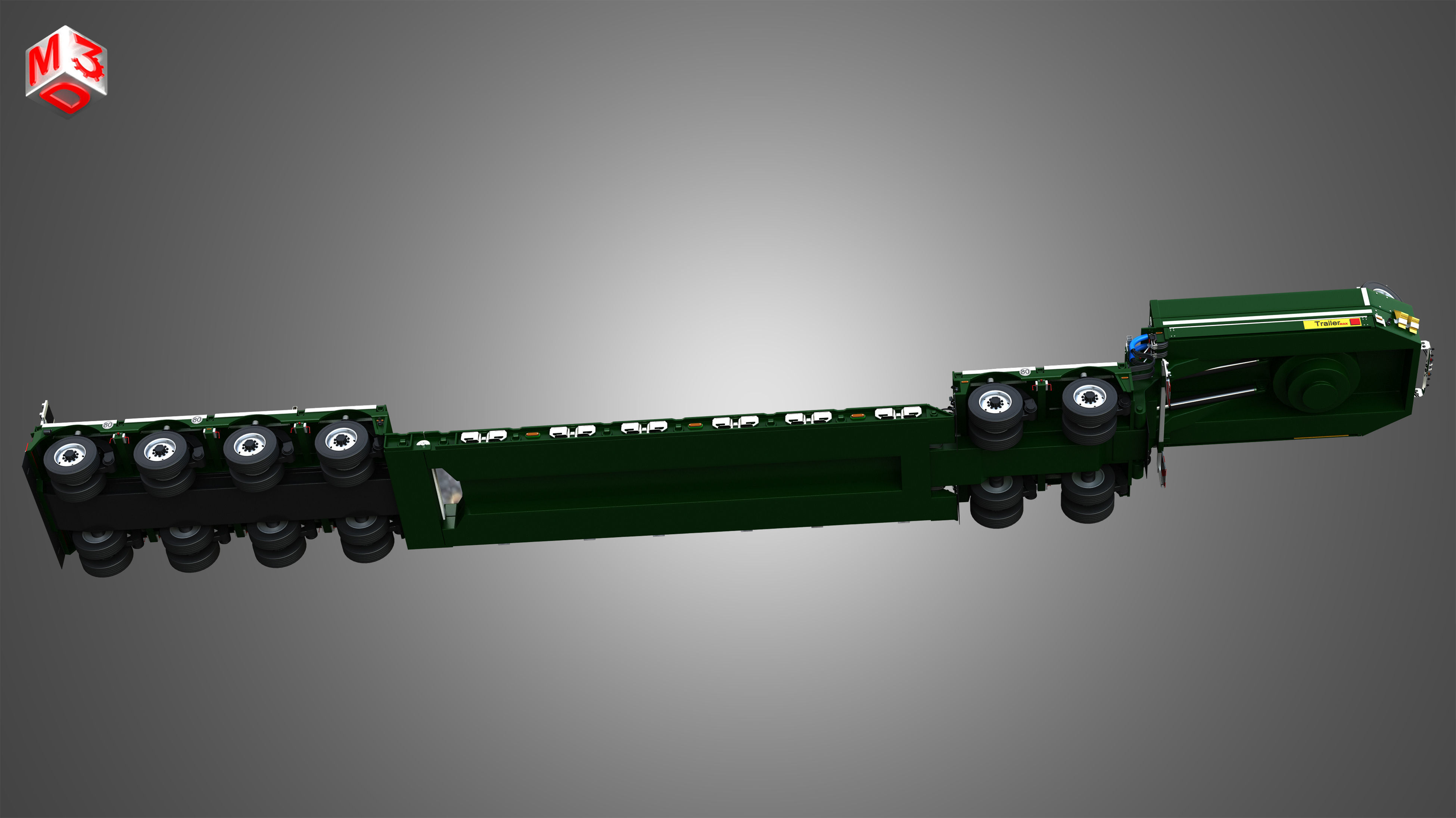 Faymonville Trailer - CombiMAX Range 3D model_20