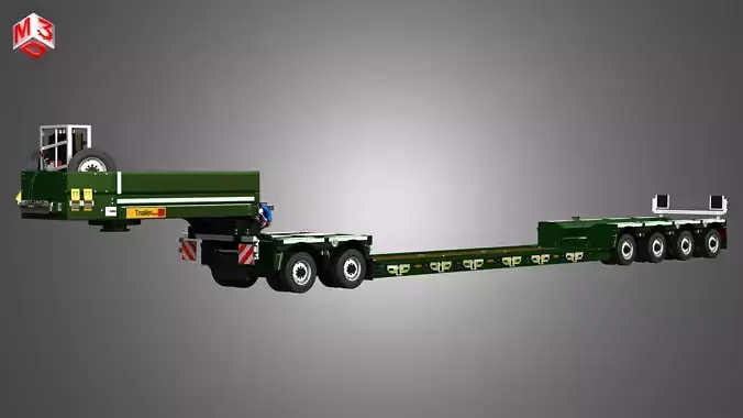 Faymonville Trailer - CombiMAX Range 3D model