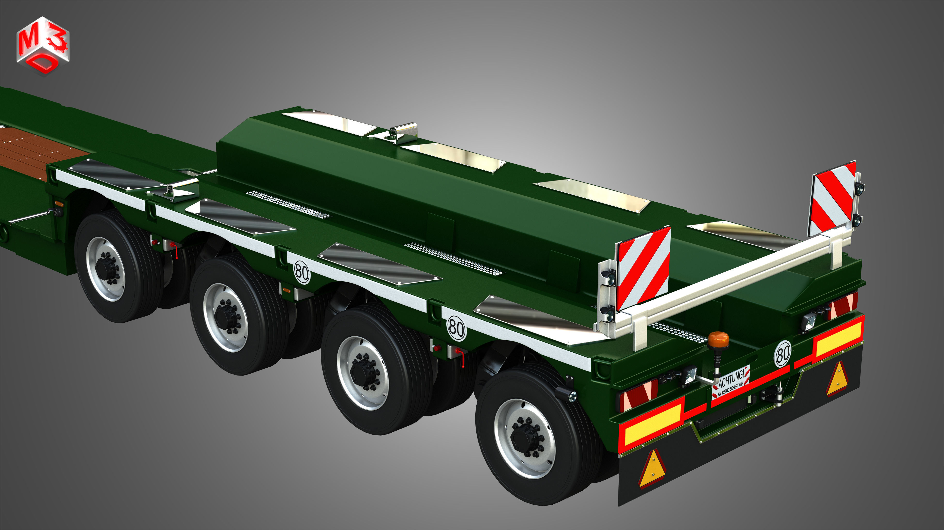 Faymonville Trailer - CombiMAX Range 3D model_14