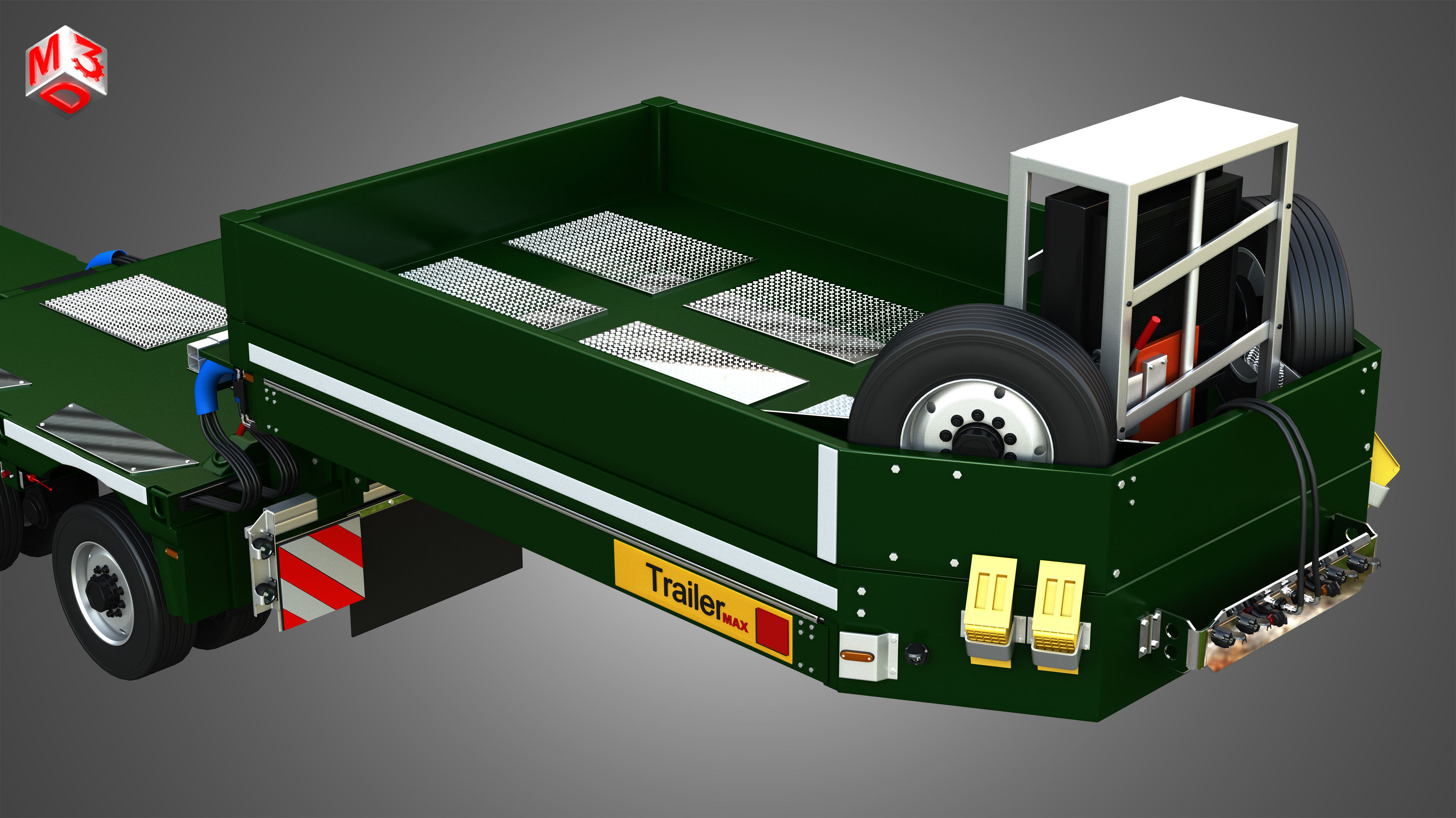 Faymonville Trailer - CombiMAX Range 3D model_13