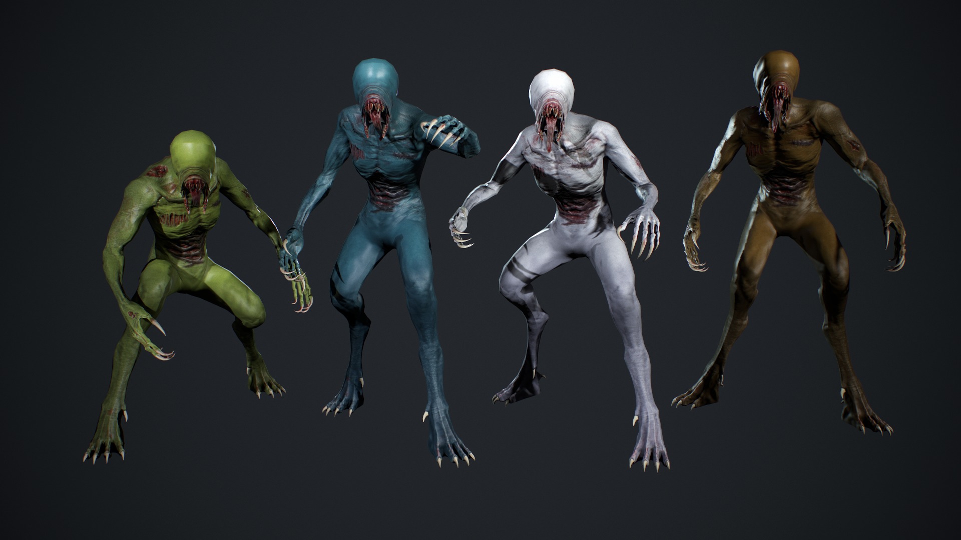 Monster Pack 3D Model Collection_17