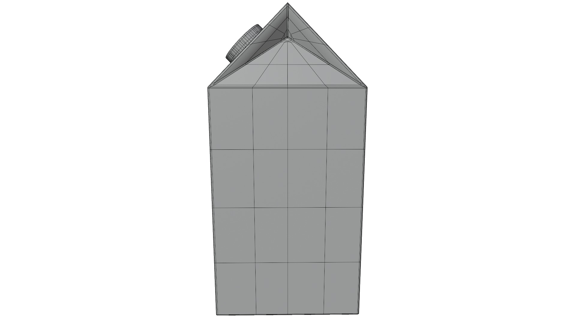 Milk Cartoon Low-poly 3D model_12