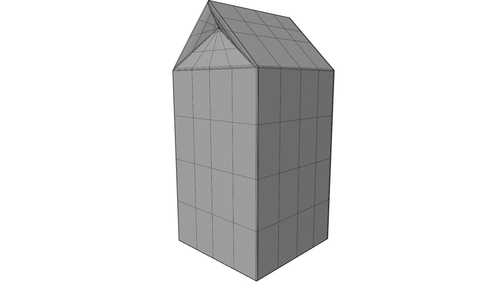 Milk Cartoon Low-poly 3D model_13