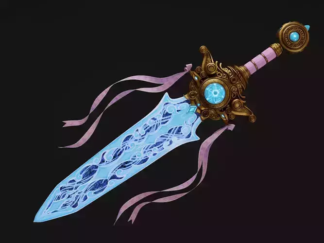 Girly Aether Sword Free 3D model