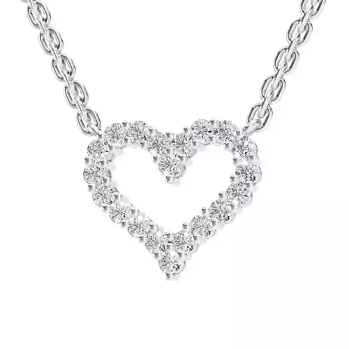 Diamond Heart Necklace