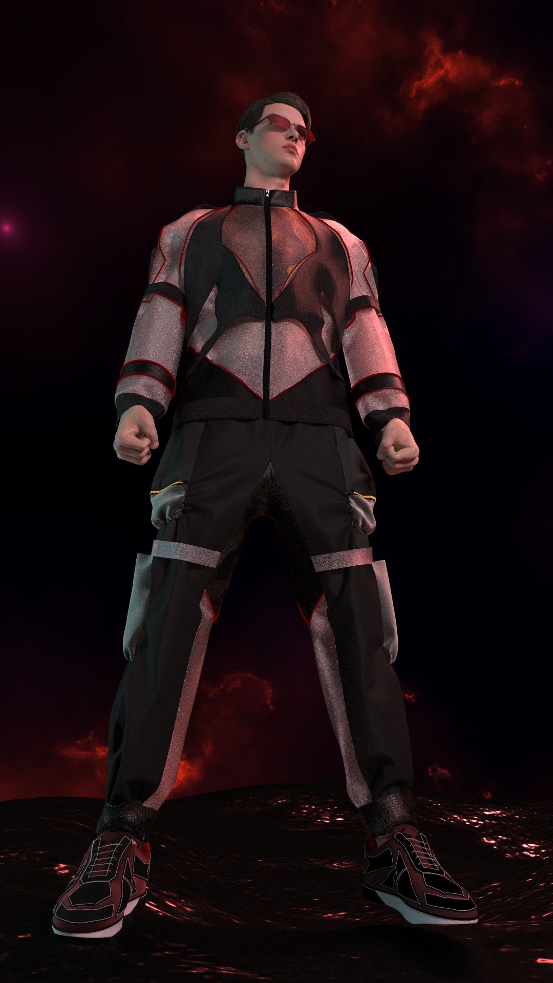 3D Player Clothing 3D print model_12