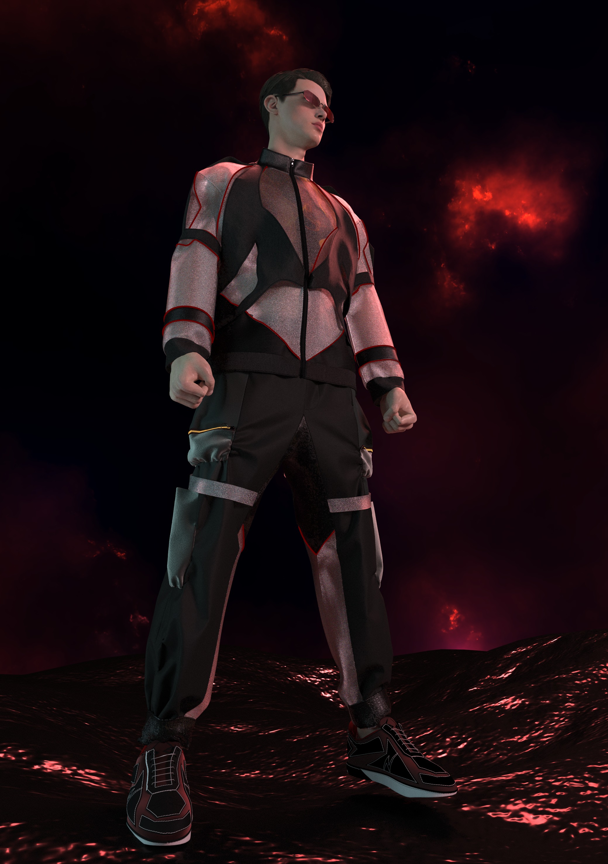 3D Player Clothing 3D print model_6