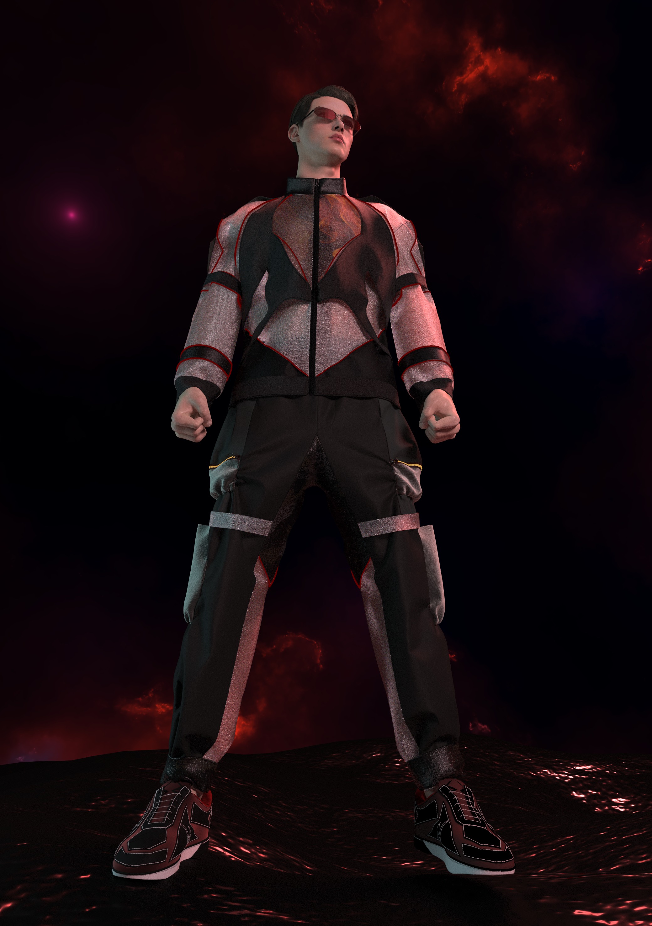 3D Player Clothing 3D print model_14