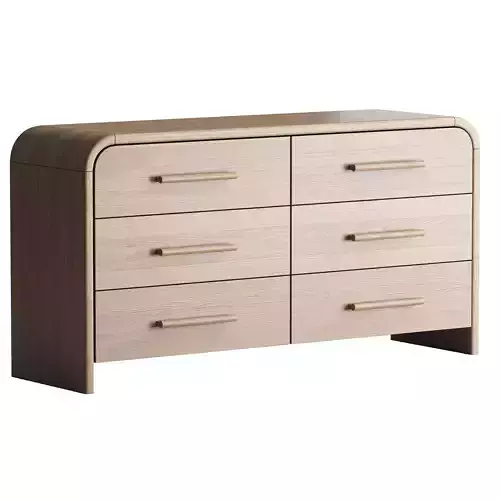 Faydra 6-Drawer Double Dresser