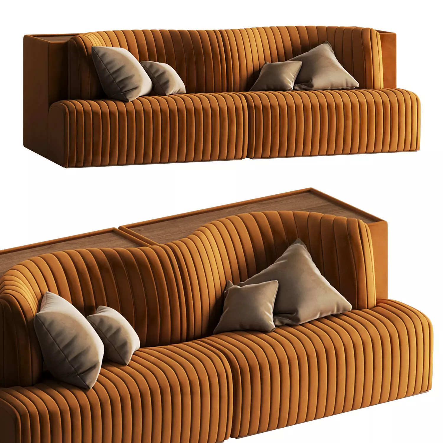 Hamish Modular Sofa 3D model_0