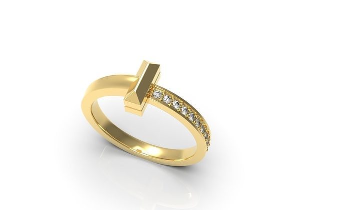 Tiffany ring 3d Model 3D print model
