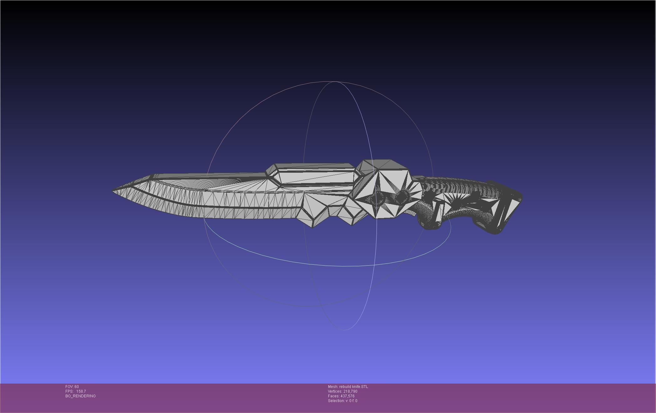 Evangelion Prog Knife Unit 1 Rebuild Version 3D print model_29
