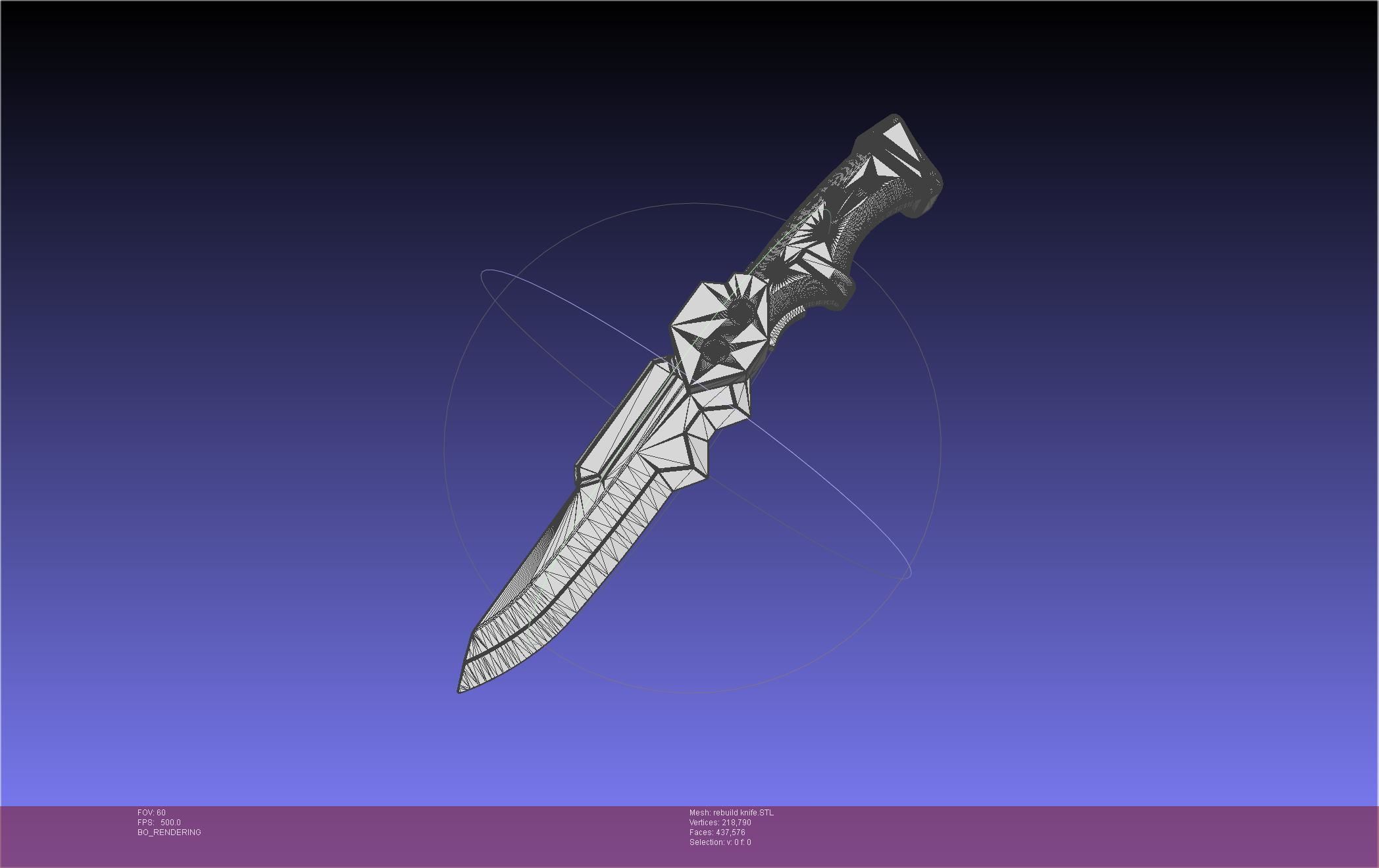 Evangelion Prog Knife Unit 1 Rebuild Version 3D print model_23