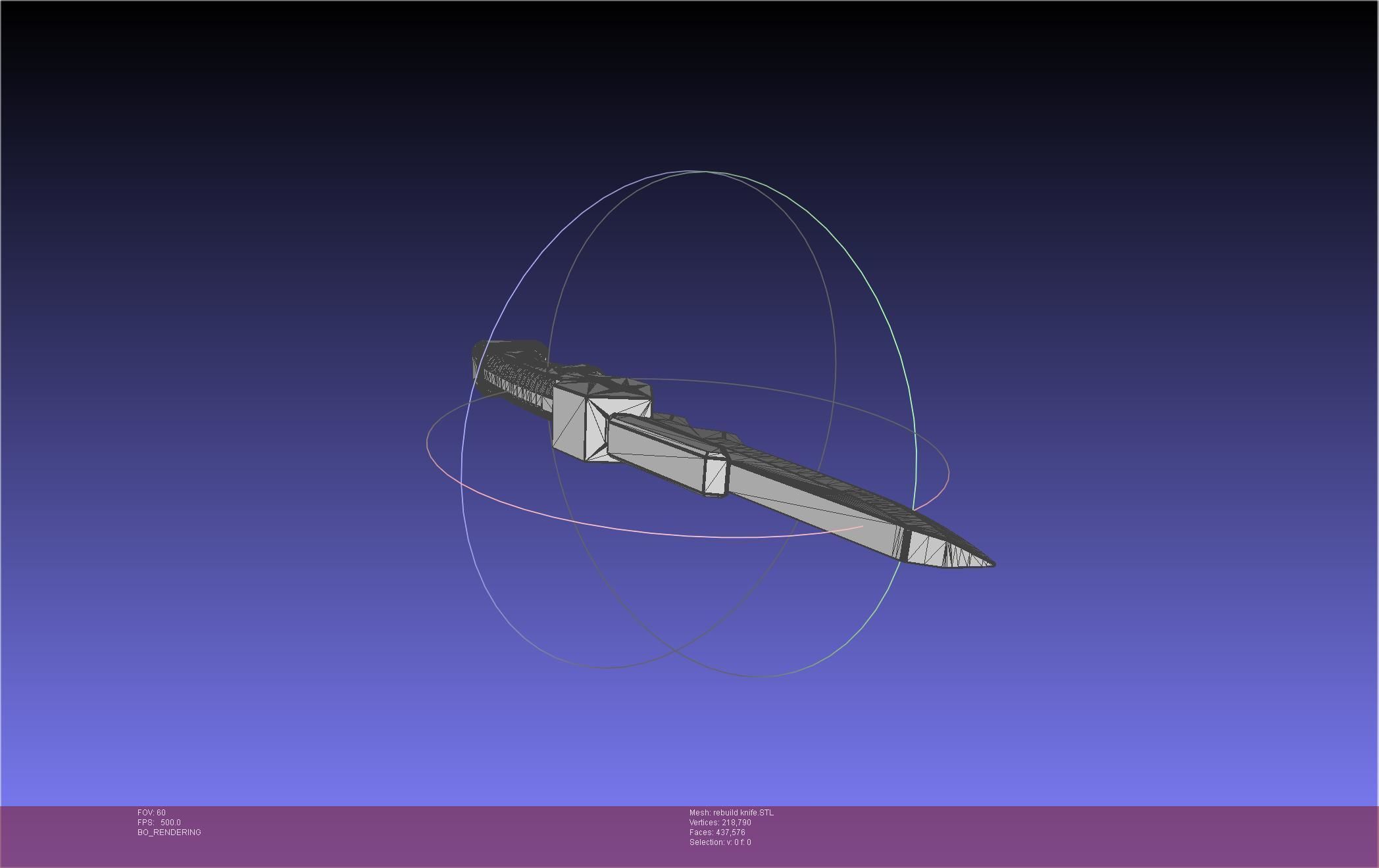 Evangelion Prog Knife Unit 1 Rebuild Version 3D print model_19