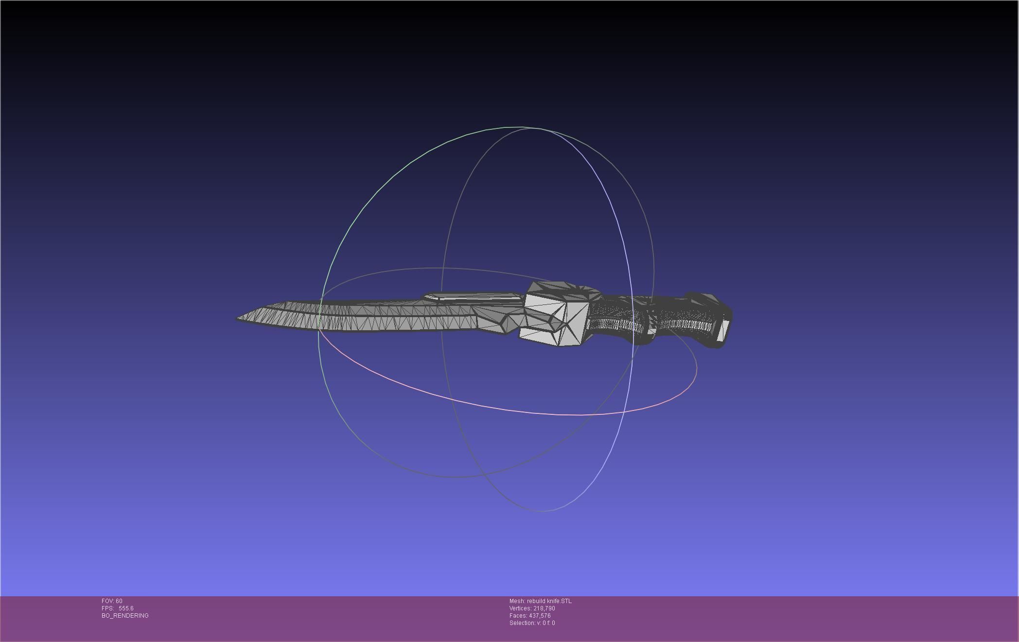 Evangelion Prog Knife Unit 1 Rebuild Version 3D print model_17