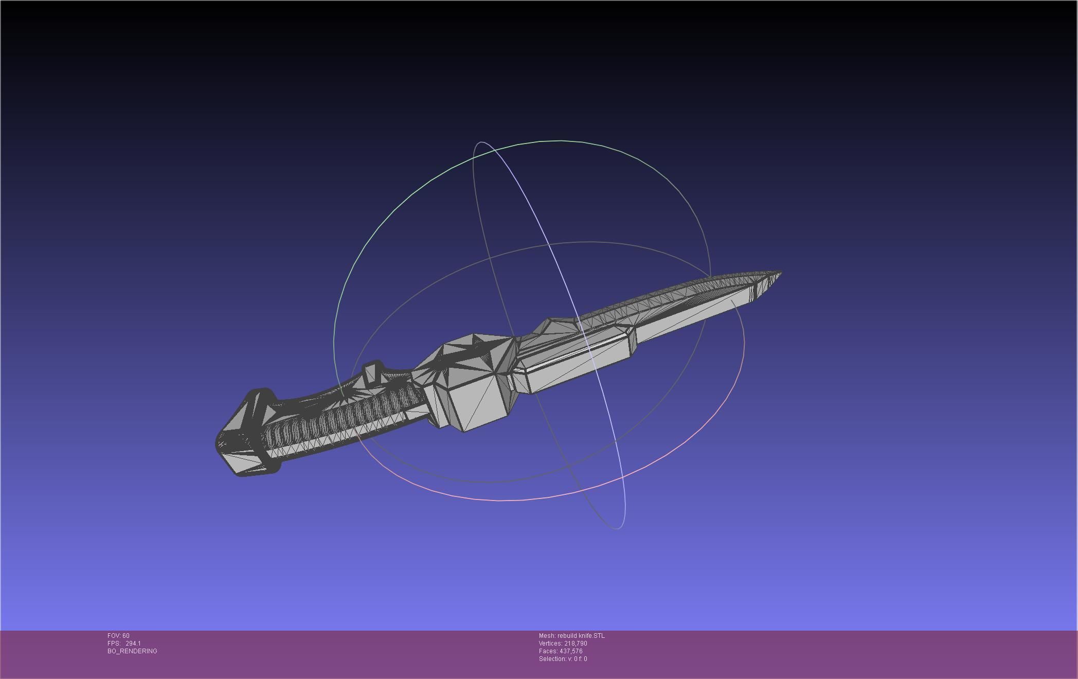 Evangelion Prog Knife Unit 1 Rebuild Version 3D print model_26