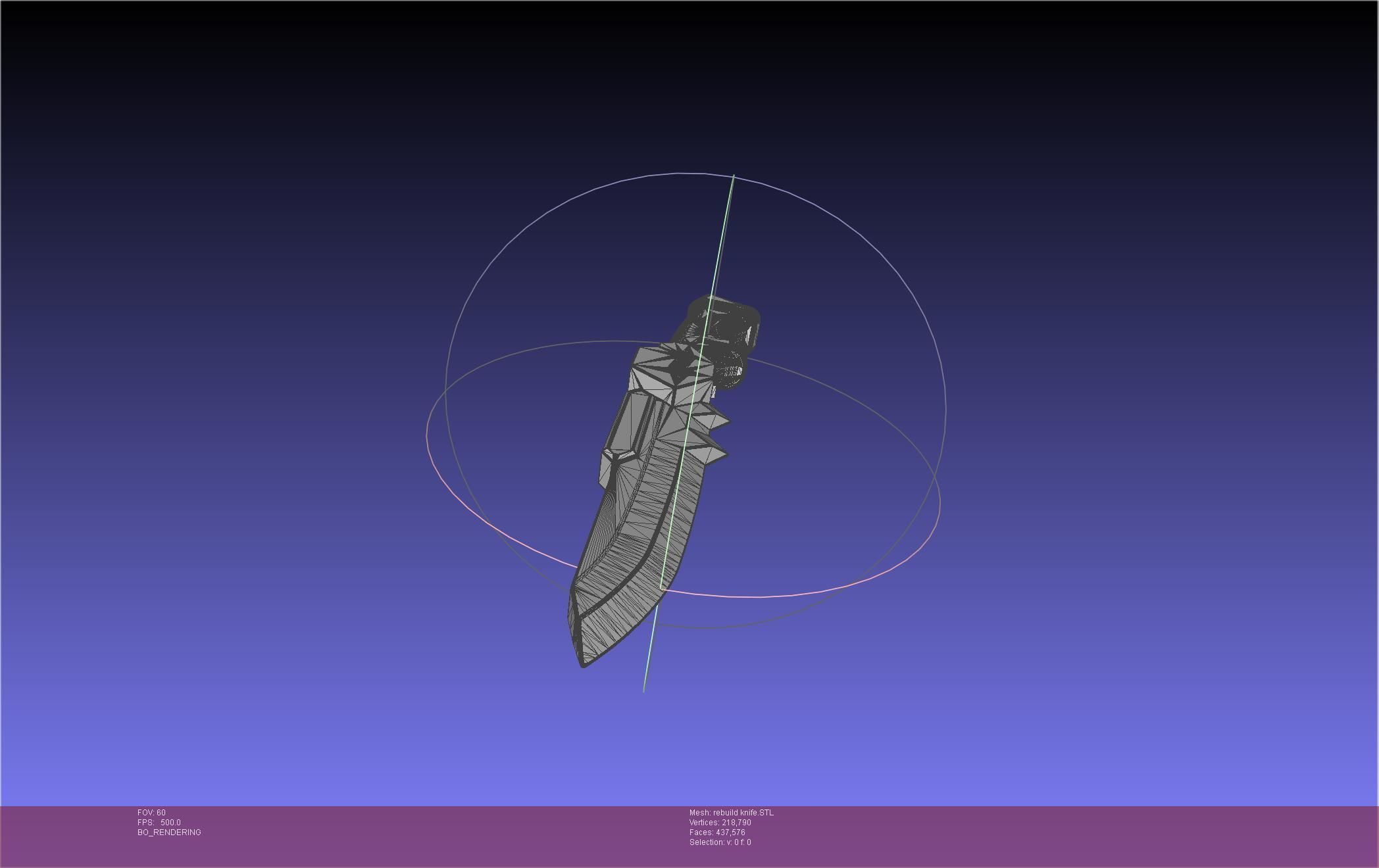 Evangelion Prog Knife Unit 1 Rebuild Version 3D print model_18