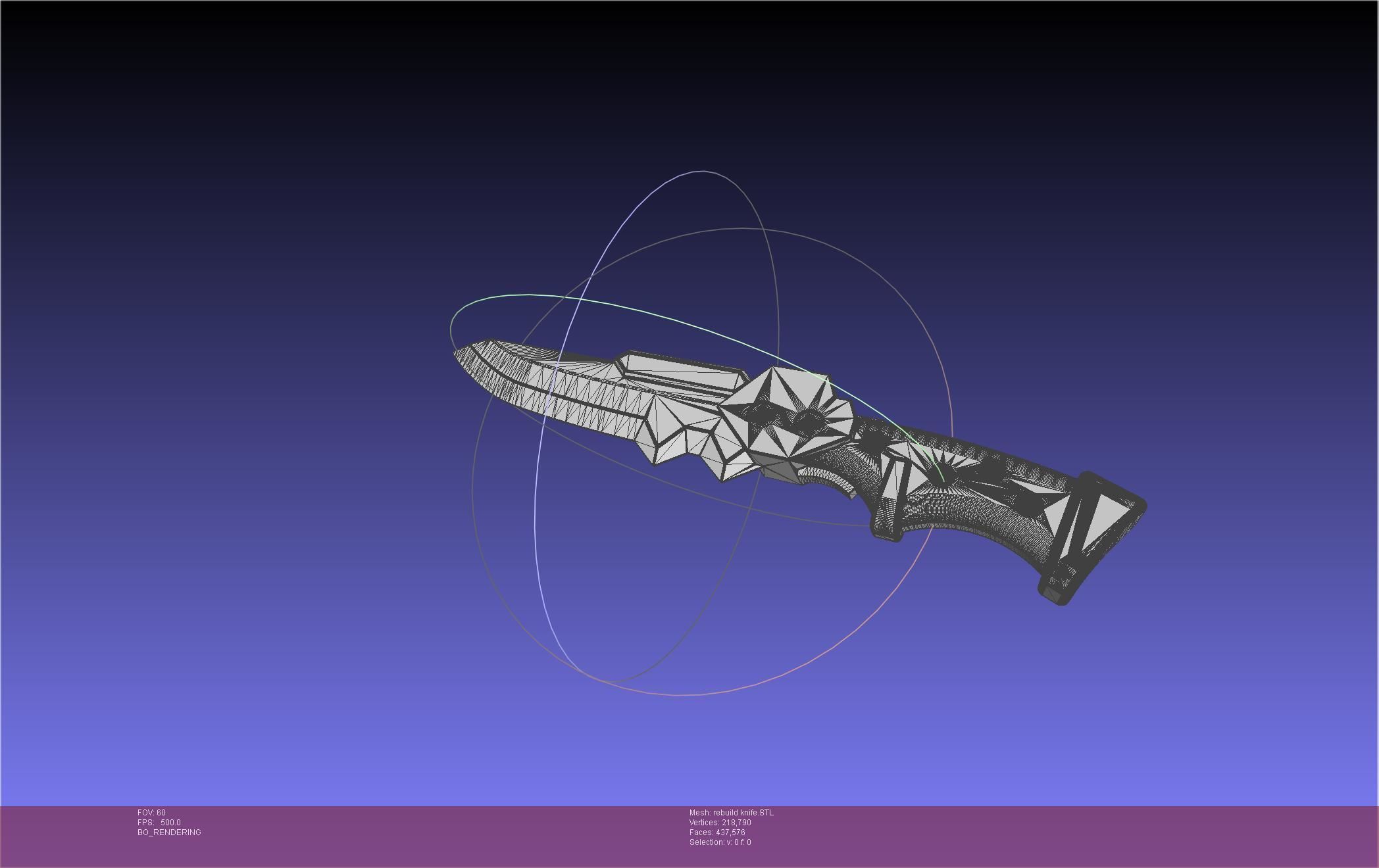 Evangelion Prog Knife Unit 1 Rebuild Version 3D print model_27