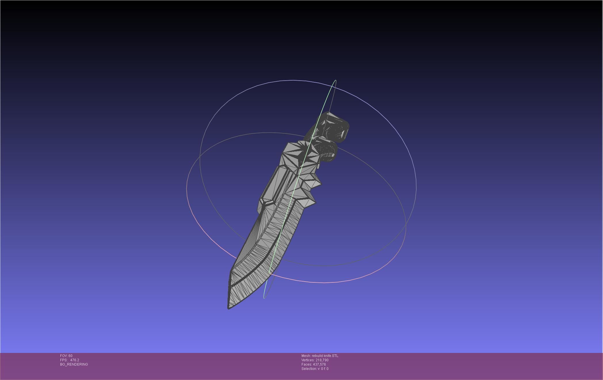 Evangelion Prog Knife Unit 1 Rebuild Version 3D print model_24