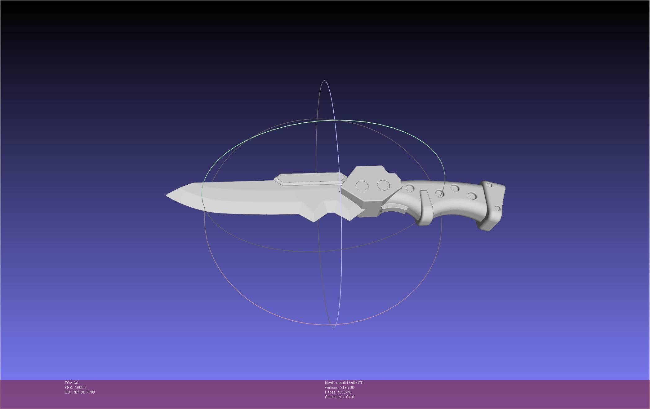 Evangelion Prog Knife Unit 1 Rebuild Version 3D print model_10