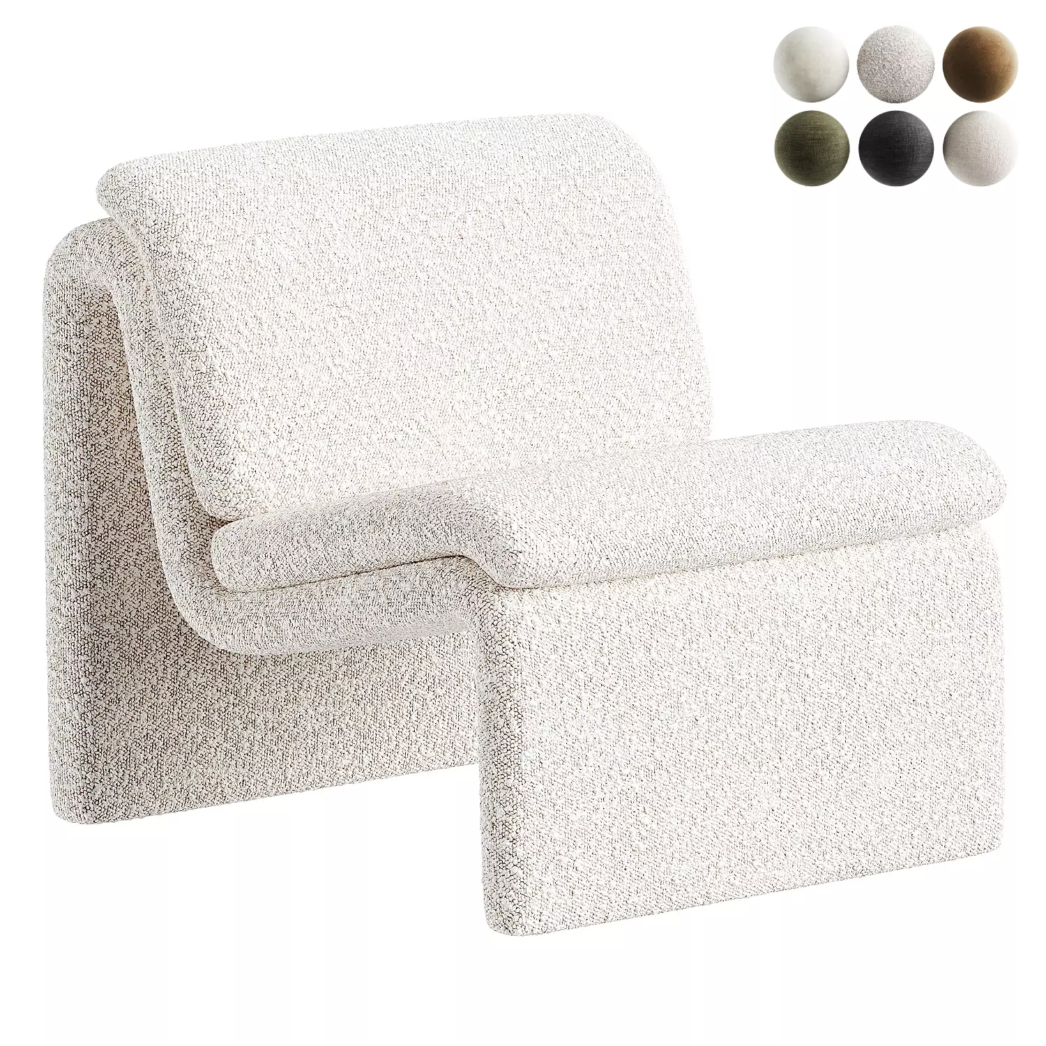 armchair nice 3D model_0