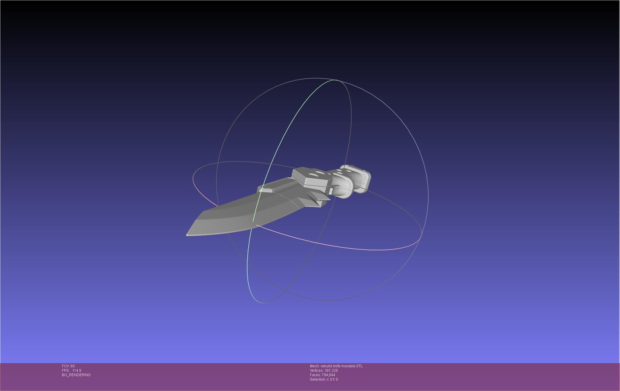 Evangelion Rebuild Unit 1 Prog Knife Movable Version 3D print model_10
