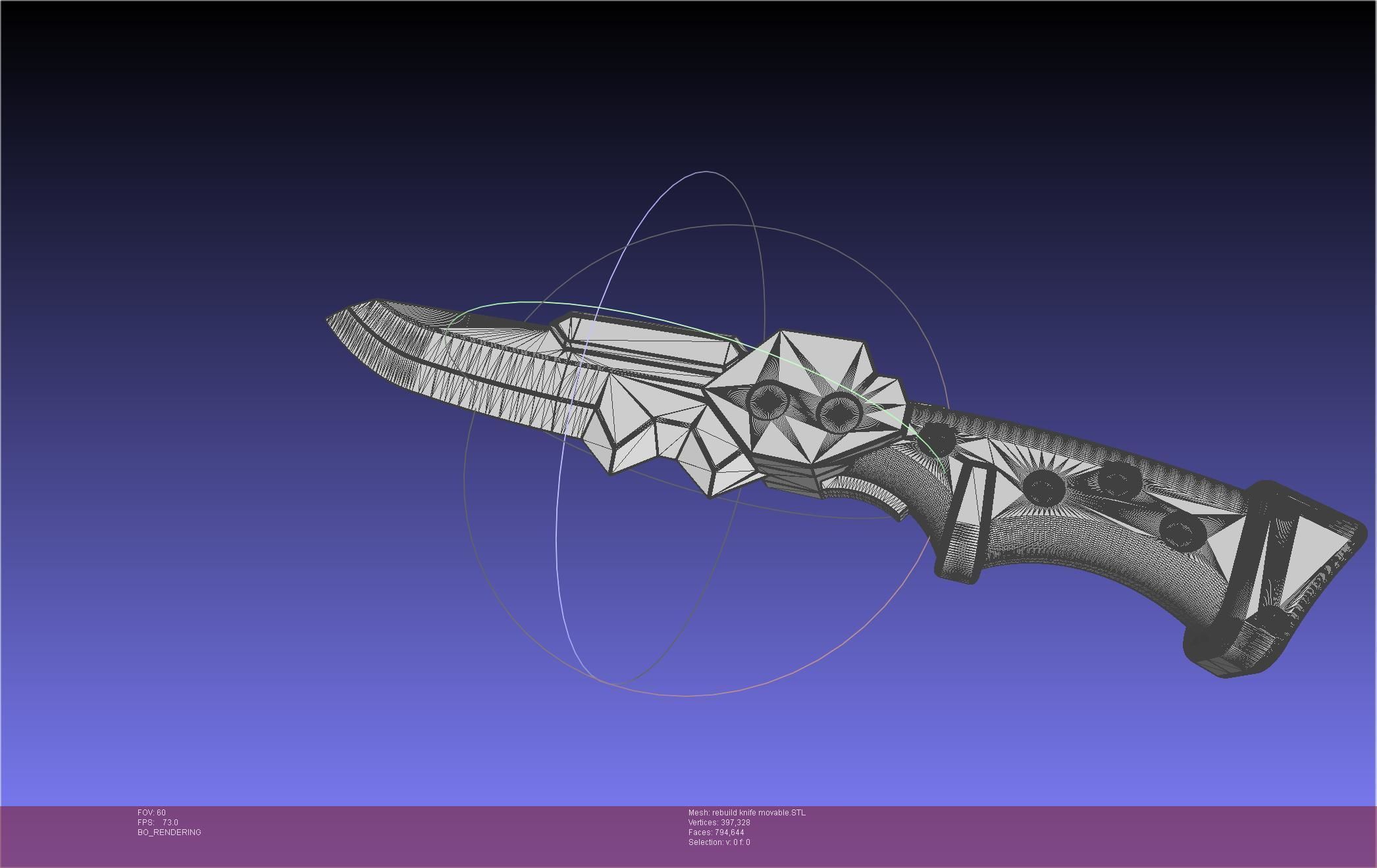 Evangelion Rebuild Unit 1 Prog Knife Movable Version 3D print model_32