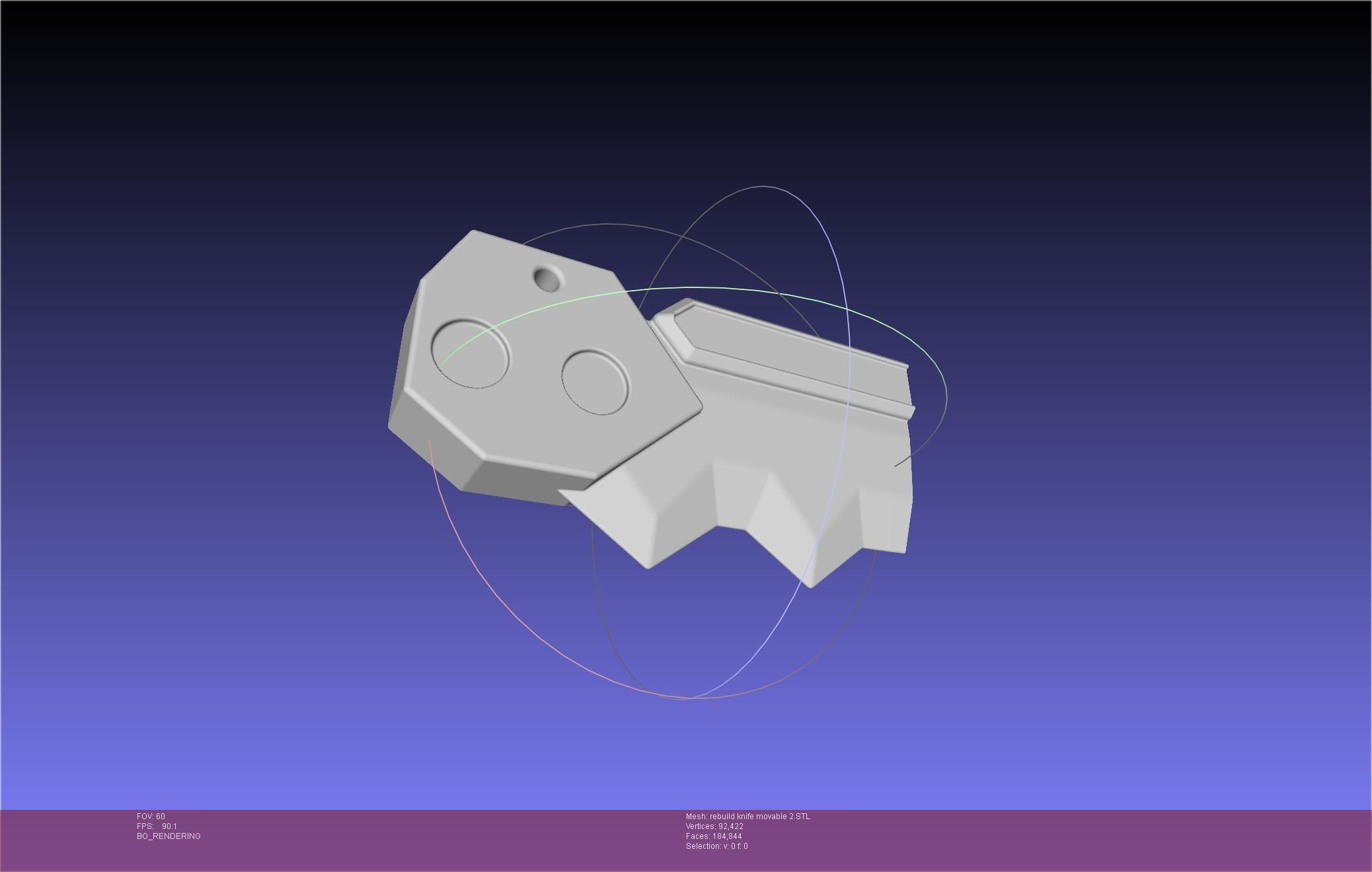 Evangelion Rebuild Unit 1 Prog Knife Movable Version 3D print model_46